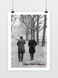 Gilles Caron Poster, François Truffaut
