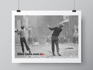 Gilles Caron Poster, Eire