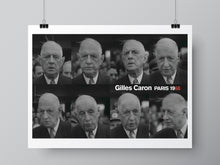 Gilles Caron Poster, De Gaulle