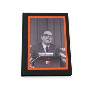Gilles Caron large notebook, Jacques Chirac