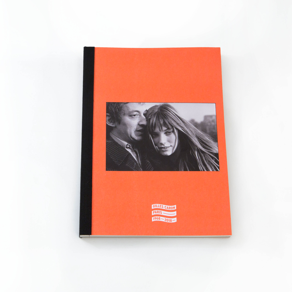 Gilles Caron medium notebook, Serge Gainsbourg & Jane Birkin